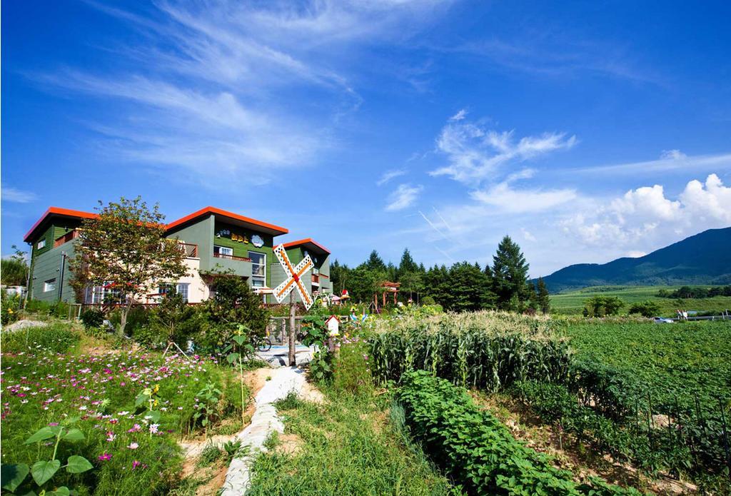 Terrace On The Cloud Villa Pyeongchang Exteriör bild